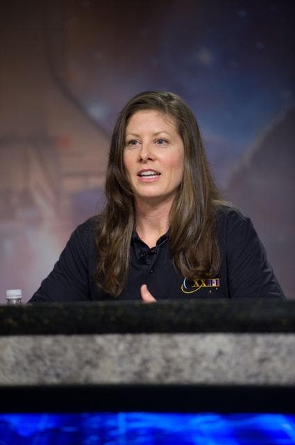 NASA image: Expedition 23 press conference.