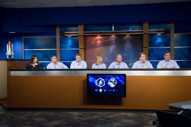 NASA image: STS-130 Press Conference