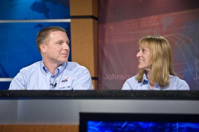 NASA image: STS-130 Press Conference