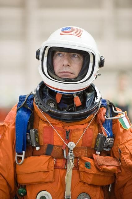 NASA image: STS-134 water survival training at the NBL