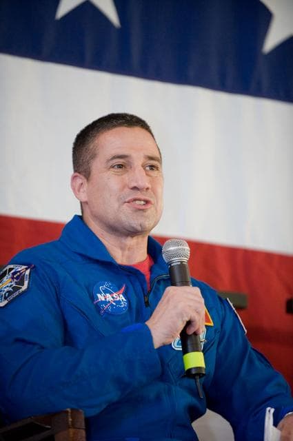 NASA image: STS-130 Crew Return, Ellington Field