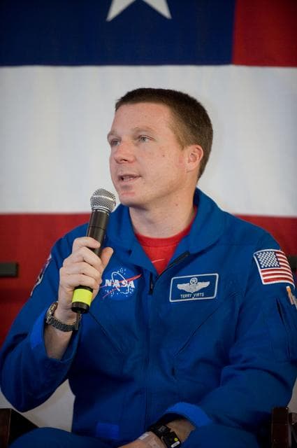 NASA image: STS-130 Crew Return, Ellington Field