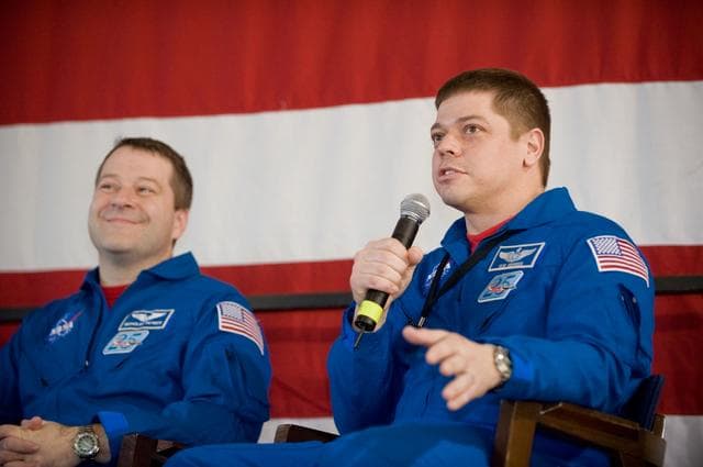 NASA image: STS-130 Crew Return, Ellington Field