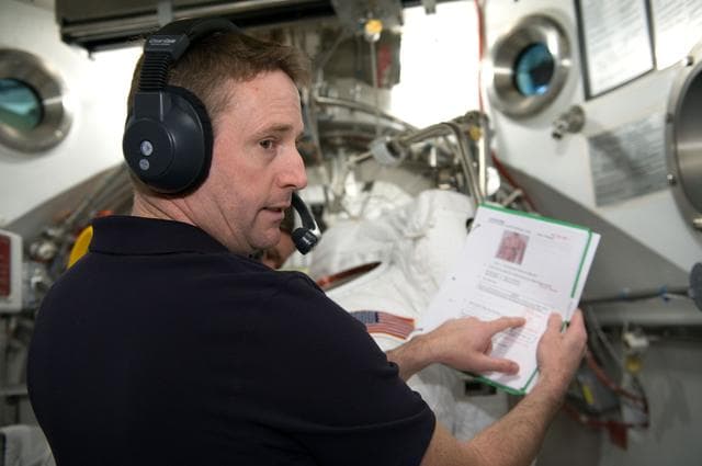 NASA image: STS-132 SSATA Crew Training