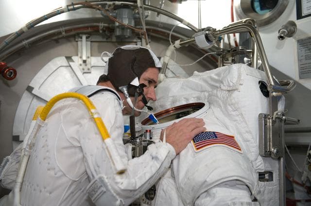 NASA image: STS-132 SSATA Crew Training