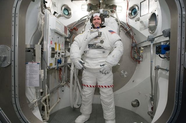 NASA image: STS-132 SSATA Crew Training