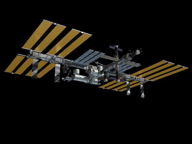 NASA image: Series of 9 ISS images after the addition of Node 3-Cupola for media use 