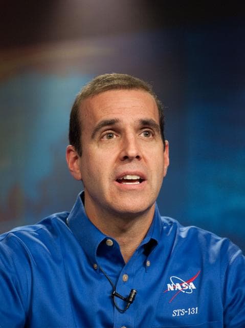 NASA image: STS-131 press conference