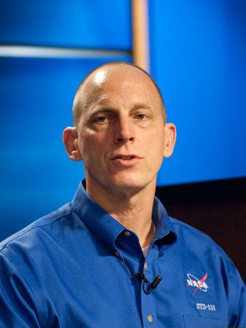 NASA image: STS-131 press conference