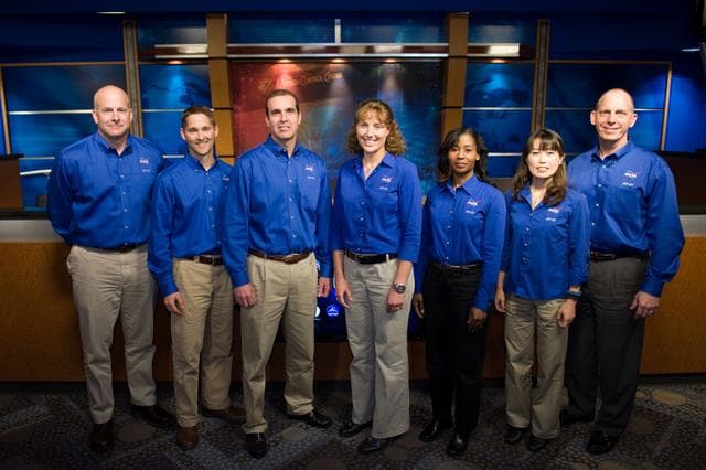 NASA image: STS-131 press conference