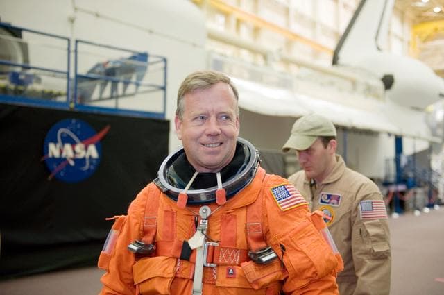 NASA image: STS-133 crew during CCTII Bailout training
