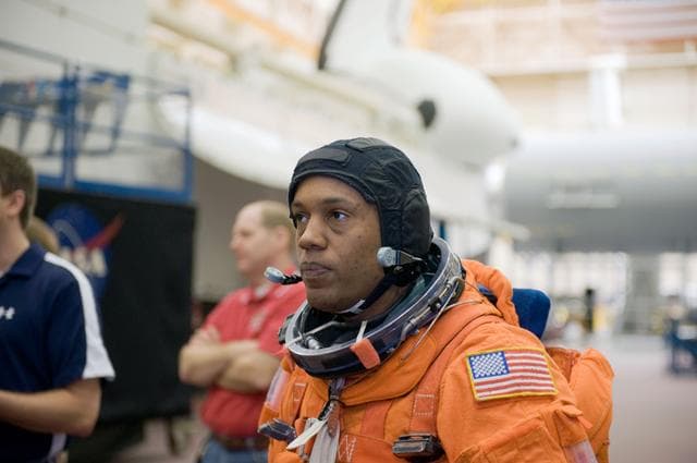 NASA image: STS-133 crew during CCTII Bailout training