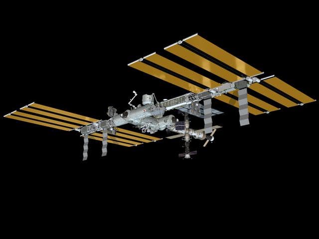 NASA image: Current Configurations of ISS for use on HSF web