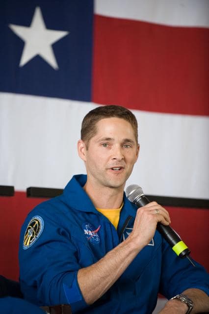 NASA image: STS-131 Crew Return Ceremony at Ellington Field