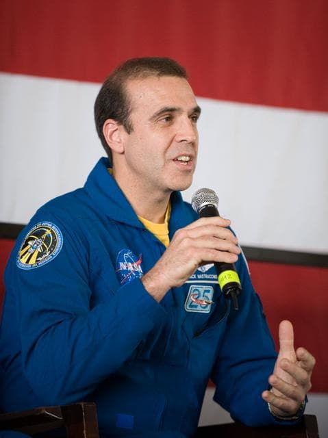 NASA image: STS-131 Crew Return Ceremony at Ellington Field
