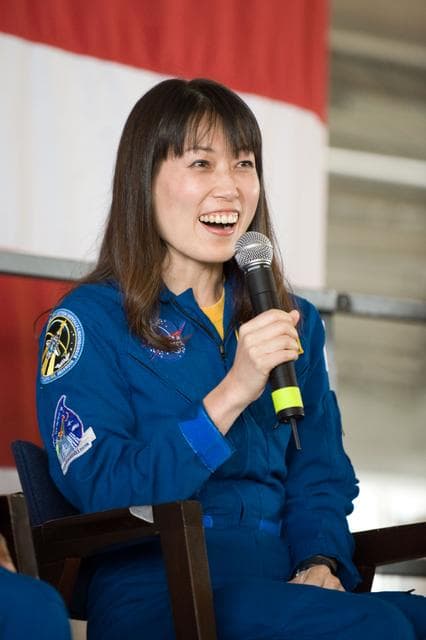 NASA image: STS-131 Crew Return Ceremony at Ellington Field