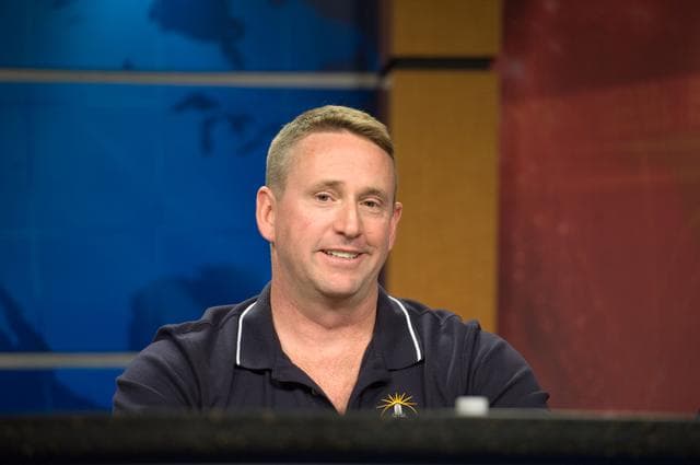 NASA image: STS-132 press conference