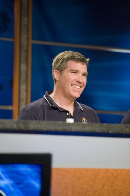 NASA image: STS-132 press conference