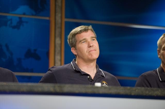 NASA image: STS-132 press conference