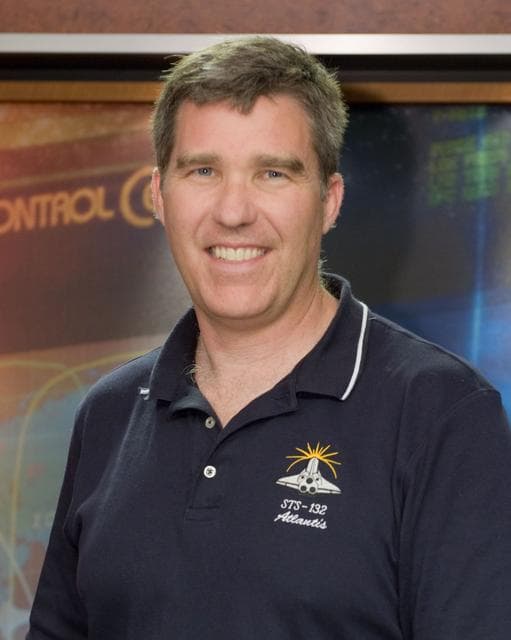 NASA image: STS-132 press conference