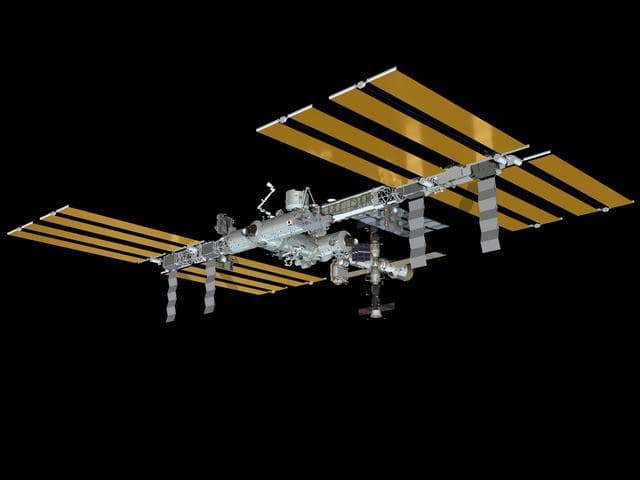 NASA image: Current Configurations of ISS for use on HSF web