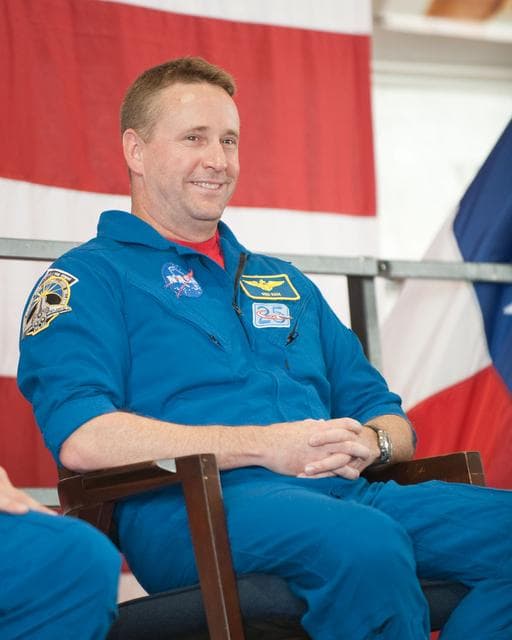 NASA image: STS-132 crew return ceremony at Ellington Field - Hangar 276