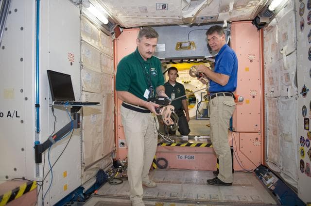 NASA image: Expedition 25/26 Emergency Scenario training. 