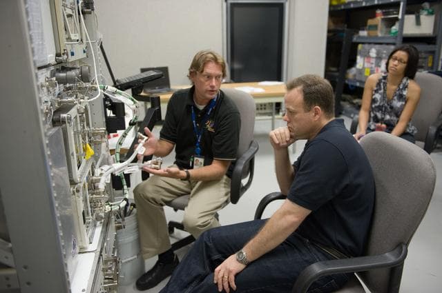 NASA image: Expedition 27 crew payload training on DECLIC