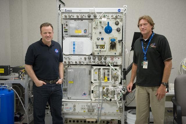 NASA image: Expedition 27 crew payload training on DECLIC