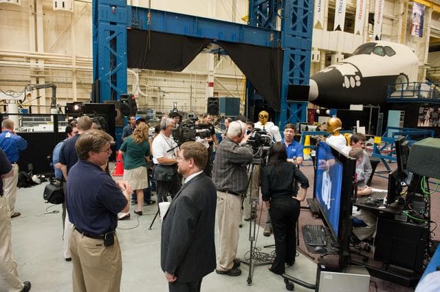 NASA image: Robonaut R2 media day in building 9NW