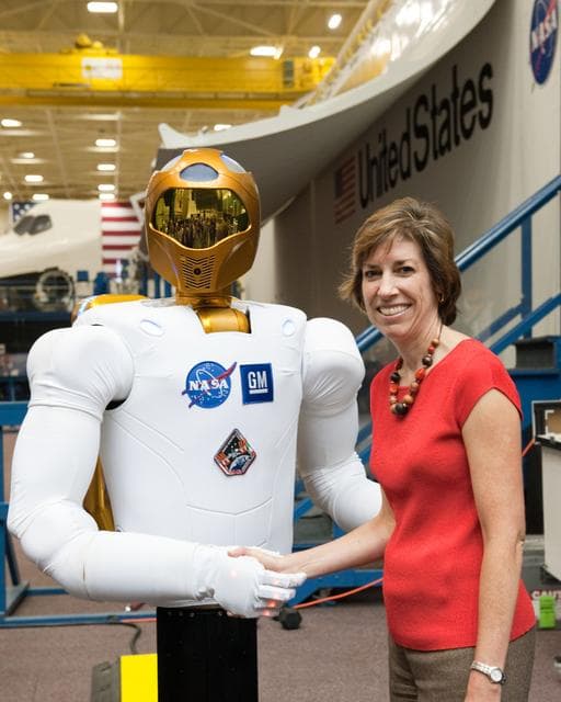 NASA image: Robonaut R2 media day in building 9NW