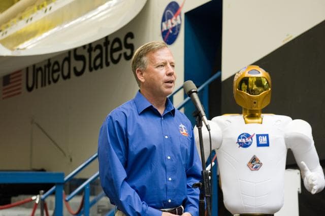 NASA image: Robonaut R2 media day in building 9NW