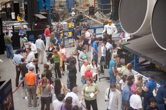 NASA image: Robonaut R2 media day in building 9NW