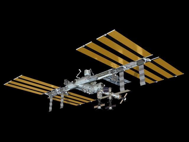 NASA image: Current Configurations of ISS for use on HSF web