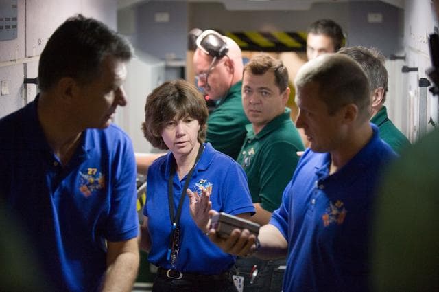 NASA image: Documentation of Joint STS-134, Expedition 25 and 26 Emergency Ops Training  