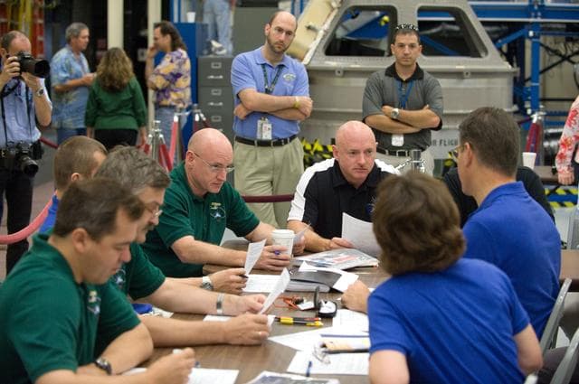NASA image: Documentation of Joint STS-134, Expedition 25 and 26 Emergency Ops Training  