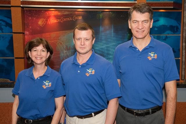 NASA image: Media ops session for Expedition 26/27 press conference