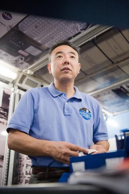 NASA image: JAXA astronaut and Expedition 28 crew member Satoshi Furukawa  