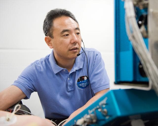 NASA image: JAXA astronaut and Expedition 28 crew member Satoshi Furukawa  