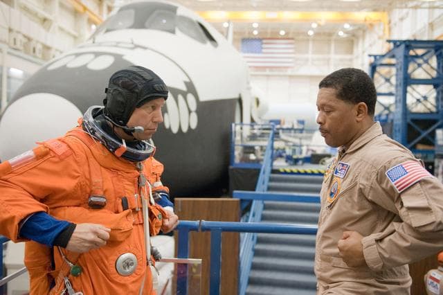 NASA image: STS-133 crew during CCTII PRL IN/EG 91020 training 