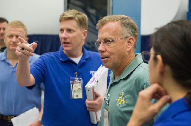 NASA image: Documentation of STS-133 training during SSMTF IN/EG Timeline 91105  