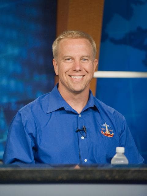 NASA image: STS-133 crew press conference