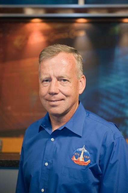 NASA image: STS-133 crew press conference