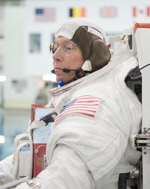NASA image: Expedition 27 and Expedition 28 crew members NBL training