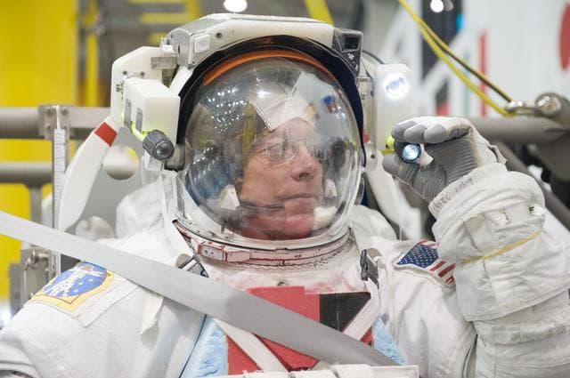 NASA image: Expedition 27 and Expedition 28 crew members NBL training