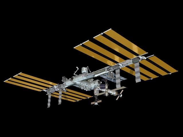 NASA image: Current Configurations of ISS for use on HSF web