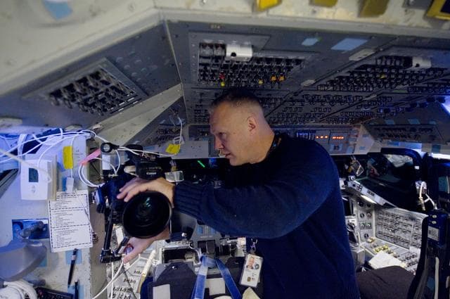 NASA image: STS-335 crew during Orbit Skill training