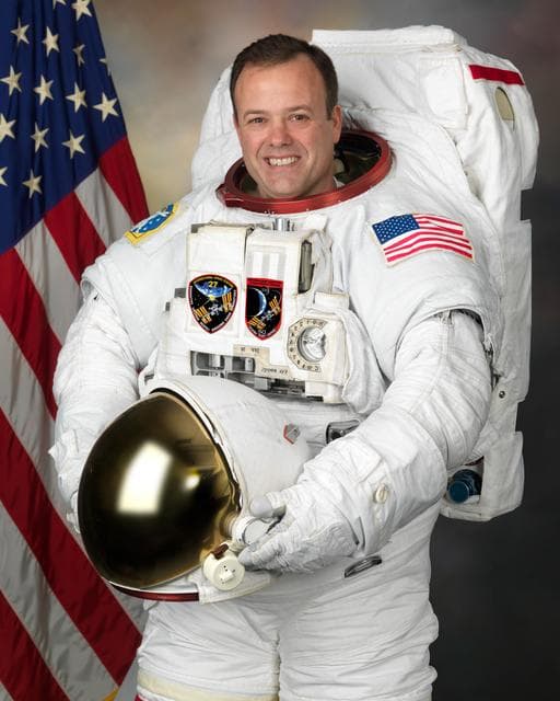 NASA image: Astronaut Ron Garan Official Individual EMU suit photo