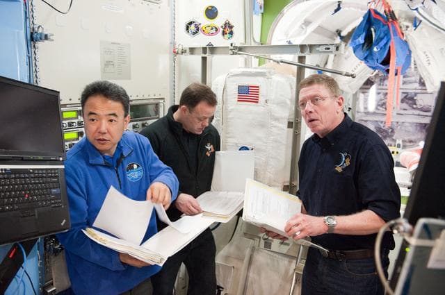 NASA image: Expedition 28 crew member and JAXA astronaut satoshi Furukawa   