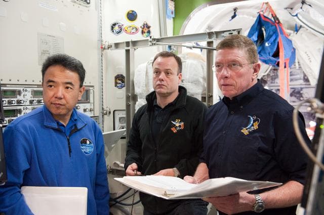NASA image: Expedition 28 crew member and JAXA astronaut satoshi Furukawa   